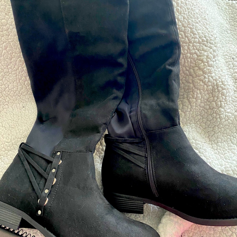 NWIB Plus Size Women’s Avenue Brand Dress Boots